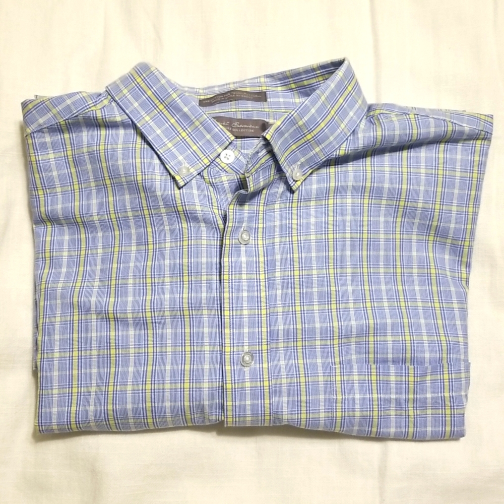 Daniel Cremieux Signature Collection Long Sleeve Button Down Dress Shirt